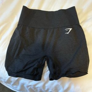 Gymshark black biker shorts